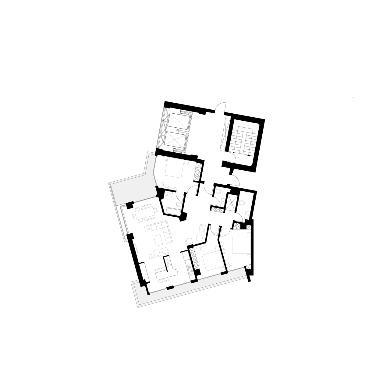 Architectural floor plan for Type 5